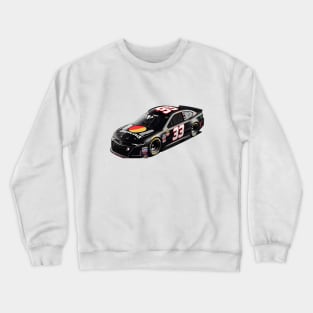 Cool black Nascar car number 33, greatest champion Crewneck Sweatshirt